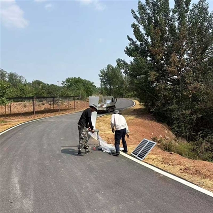 庆阳太阳能路灯安装